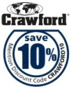 Save 10% with code CRAWFORD10
