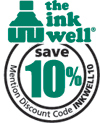 Save 10% with code INKWELL10