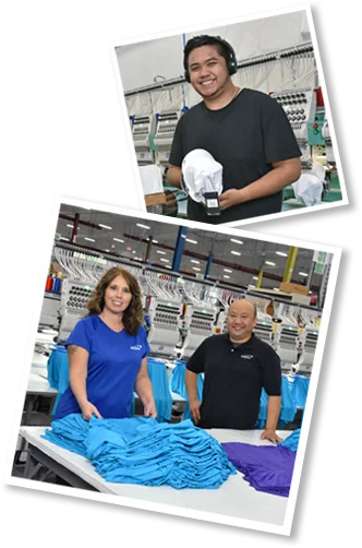 4imprint employees working at the distribution center
