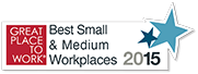 Great Place to work for small and medium workplaces 2015