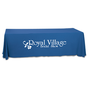 Serged Closed-Back Table Throw