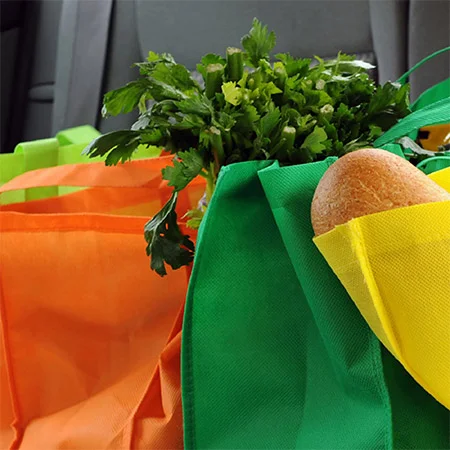 Reusable grocery bags