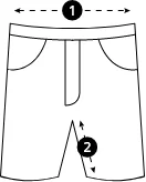 Shorts Measurements