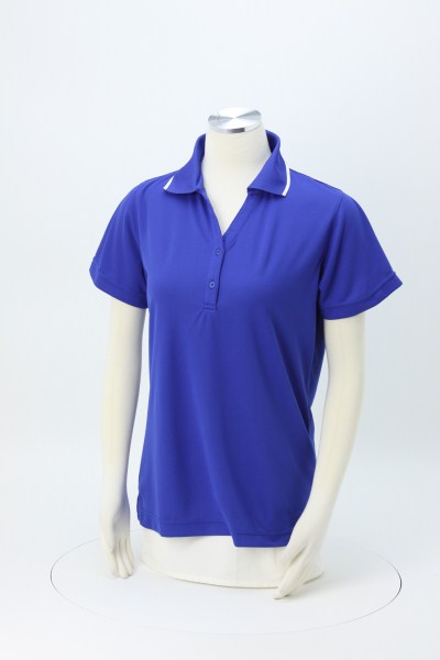 Moisture Management Tipped Polo - Ladies' 360 View