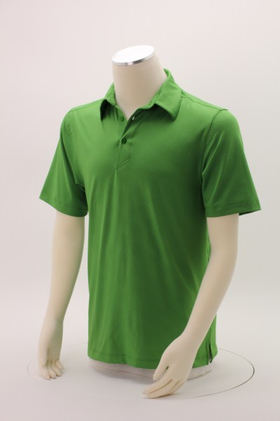 Maze Stretch Embossed Print Polo - Men's 360 View
