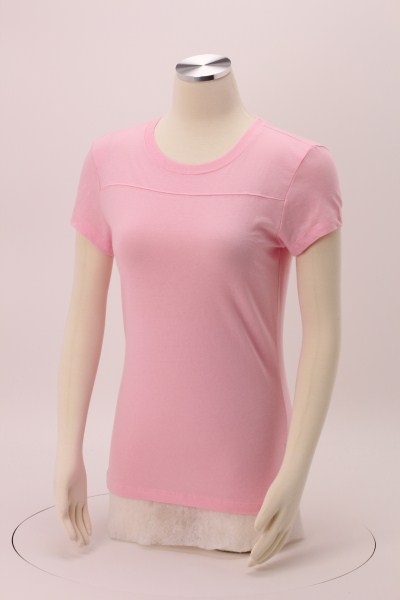 Bella Jersey Yoke T-Shirt 360 View