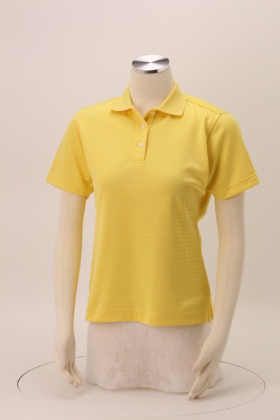 Shadow Stripe Interlock Polo - Ladies' 360 View