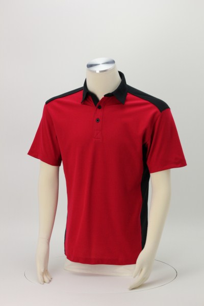 Silk Touch Colorblock Pique Polo - Men's 360 View