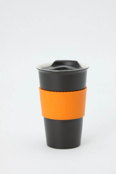 Java Ceramic Travel Tumbler - 12 oz. 360 View