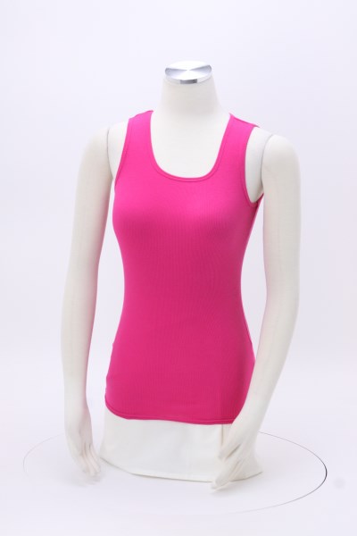 Classic 2x1 Rib Tank - Ladies' 360 View