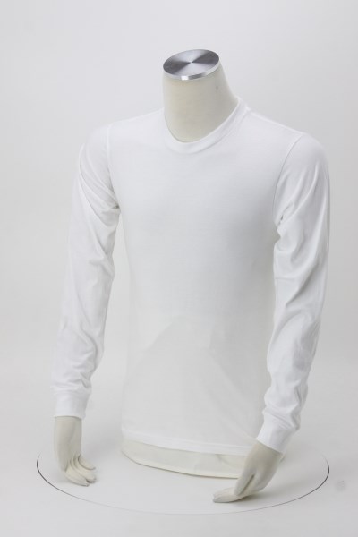 Gildan Hammer LS T-Shirt - White - Screen 360 View