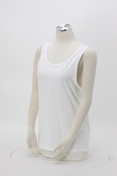 Anvil Lightweight Tank Top - Ladies' - White 360 View