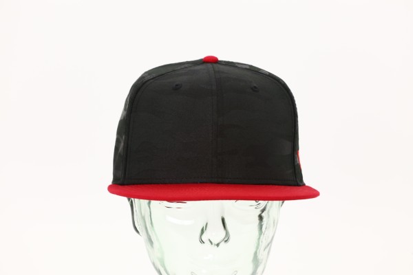 New Era Flat Bill Snapback Camo Cap 360 View