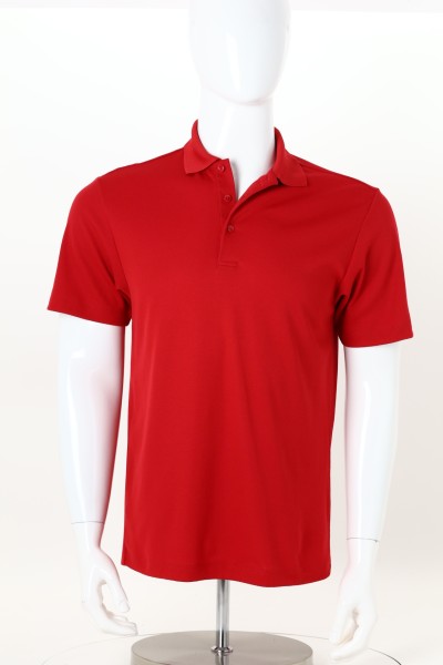 Plaited Honeycomb Pique Polo - Men's 360 View