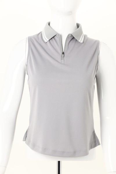 Court Stretch Sleeveless Polo - Ladies' 360 View