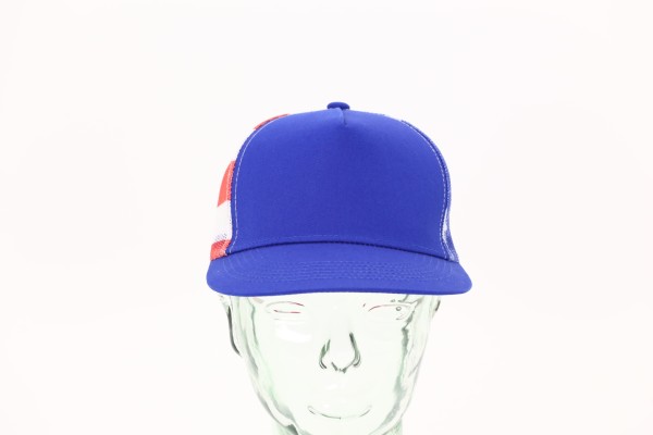 Patriotic Snapback Trucker Cap 360 View