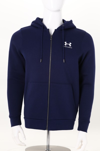 Under Armour Icon Fleece Full-Zip Hooded Sweatshirt - Embroidered 360 View