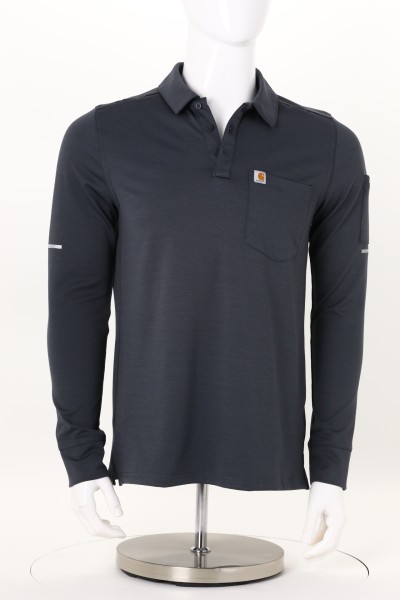 Carhartt Field & Rescue Long Sleeve Polo - Men's 360 View