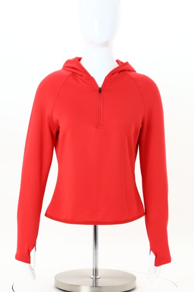Qualify 1/4-Zip Hooded Pullover - Ladies' 360 View