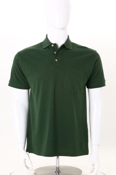 Superblend Pique Pocket Polo - Men's 360 View