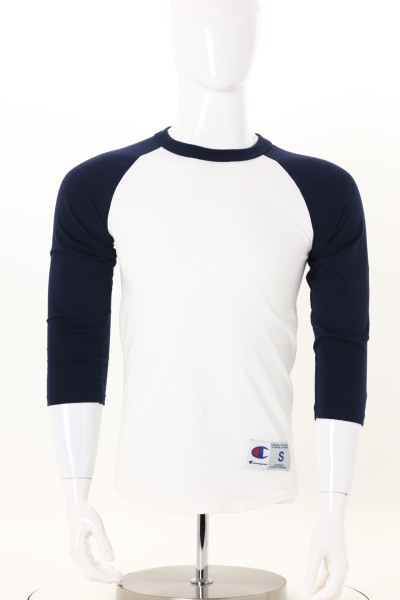 Champion Raglan Baseball T-Shirt 360 View