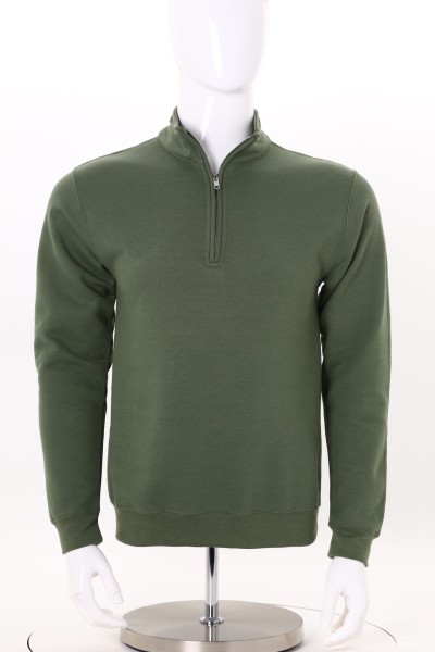 Gildan 8-oz. Heavy Blend 50/50 1/4-Zip Sweatshirt - Embroidered 360 View