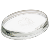 View Image 1 of 2 of Oval Glass Paperweight