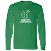 View Image 1 of 2 of Fruit of the Loom Long Sleeve 100% Cotton T-Shirt - Colors - Screen