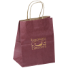 View Image 1 of 1 of Matte Shopping Bag - 9-3/4" x 7-3/4"