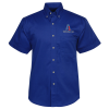 View Image 1 of 4 of Blue Generation SS Teflon Treated Twill Shirt - Men's