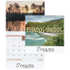 View Image 1 of 2 of Landscapes of America Calendar (Spanish) - Stapled