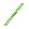 View Image 1 of 4 of Plastic Ruler 12" - Neon
