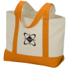 View Image 1 of 5 of Marketplace Snap Closure Tote Bag - Screen