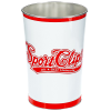 View Image 1 of 1 of 4 Gallon Tapered Metal Wastebasket