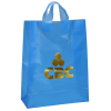 View Image 1 of 2 of Soft-Loop Frosted Shopper - 17" x 13" - Foil