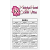 View the Calendar Magnet - Medium - White