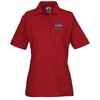 View Image 1 of 2 of Hanes ComfortSoft Cotton Pique Shirt - Ladies'
