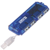 View Image 1 of 2 of Mini 4-Port USB Hub - Translucent