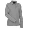 View Image 1 of 1 of Superblend Long Sleeve Pique Polo - Ladies'