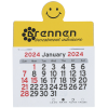 View Image 1 of 3 of Peel-N-Stick Calendar - Smile