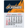 View Image 1 of 3 of Peel-N-Stick Calendar - Rectangle