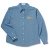 View Image 1 of 2 of Vantage Polynosic Houndstooth Shirt - Ladies'