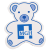 View Image 1 of 1 of Flat Flexible Magnet - Teddy Bear