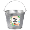 View Image 1 of 3 of 5 qt. Galvanized Metal Pail