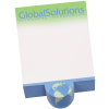 View Image 1 of 1 of Bic Beveled Sticky Notepad - Circle Shape