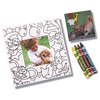 View Image 1 of 5 of Picture Me Coloring Magnet Frame - Animals