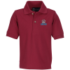 View Image 1 of 3 of Superblend Pique Polo - Youth