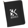 View Image 1 of 2 of Zippered Polyester Portfolio - 24 hr