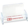 View Image 1 of 1 of Desktop Business Card Holder - Clear