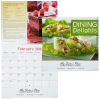 View Image 1 of 2 of Dining Delights Calendar - Spiral